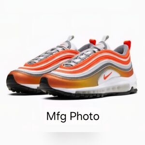 Nike Air Max 97 SE 'Metallic Bronze' CT9637-900, Big Boys 7